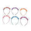 Plush Appeal, LLC Happy Birthday Headband - 6 Assorted Colors (Pack Of 6)
