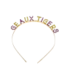 Plush Appeal, LLC Geaux Tigers Rhinestone Headband (Each) 1 Plush Appeal, LLC Geaux Tigers Rhinestone Headband (Each)