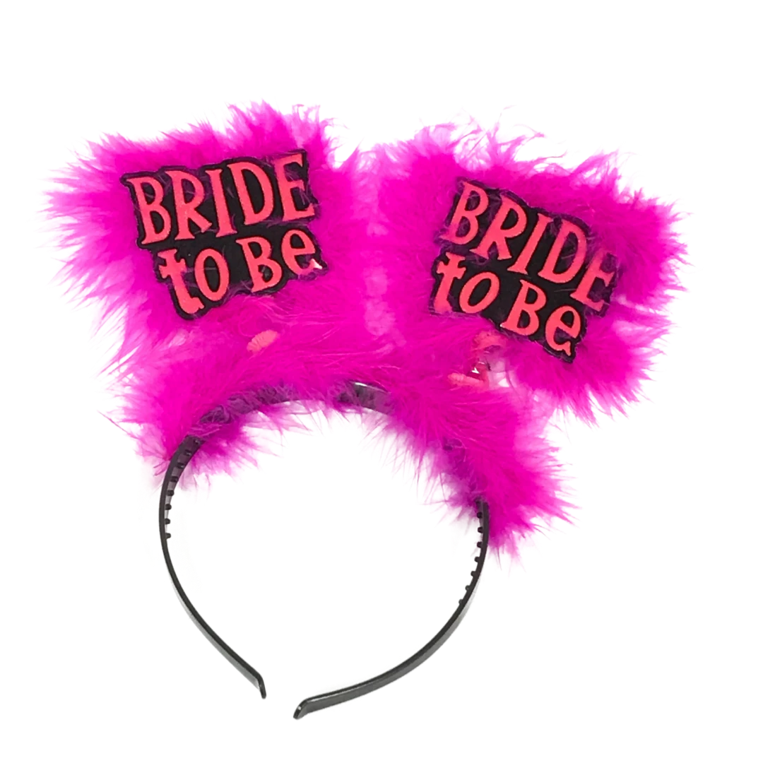 Sale Hot Pink Bride-To-Be Head Bopper (Each) Headbands Sale Hot Pink Bride-To-Be Head Bopper (Each) Headbands