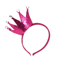 Sale Hot Pink Party Crown Headband (Each)