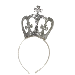 Sale Silver Crown Headband (Each)