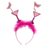 Sale Hot Pink Fur With Light Pink Martini Glasses And Masks Headband (Each) Headbands 2 Sale Hot Pink Fur With Light Pink Martini Glasses And Masks Headband (Each) Headbands