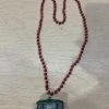 Sale Streetcar On Red Bead Necklace (Each) Beads