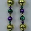 SBDOZEN Beads 44" 20/40/60mm - Purple, Green And Gold Round Necklace (Dozen) 1 SBDOZEN Beads 44" 20/40/60mm - Purple, Green And Gold Round Necklace (Dozen)