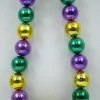 SB59075 60/100mm - Purple, Green And Gold Round Balls Necklace (Each) 2 SB59075 60/100mm - Purple, Green And Gold Round Balls Necklace (Each)