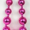 SBDOZEN Beads 52" 25/80/100/150mm Pink Round Balls Necklace (Dozen) 1 SBDOZEN Beads 52" 25/80/100/150mm Pink Round Balls Necklace (Dozen)