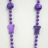SBDOZEN Beads 36" Metallic Purple Basketball Bead Necklace (Dozen) 1 SBDOZEN Beads 36" Metallic Purple Basketball Bead Necklace (Dozen)