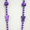 Sale Beads 36" Metallic Purple Basketball Bead Necklace (Each) 1 Sale Beads 36" Metallic Purple Basketball Bead Necklace (Each)