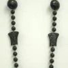 SBDOZEN 36" Black Basketball Bead Necklace (Dozen) 2 SBDOZEN 36" Black Basketball Bead Necklace (Dozen)