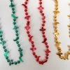 Sale Beads 36" Metallic Red, Green And Gold Fiesta MOT Bead (Dozen) 2 Sale Beads 36" Metallic Red, Green And Gold Fiesta MOT Bead (Dozen)