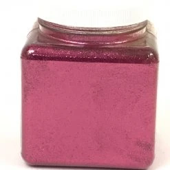 Mardi Gras Spot Party Supplies 8oz Glitter - Fuchsia (Each)