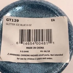 Mardi Gras Spot 8oz Glitter - Ice Blue (Each) Party Supplies 6 Mardi Gras Spot 8oz Glitter - Ice Blue (Each) Party Supplies