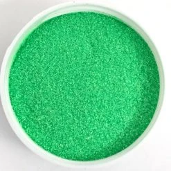 Mardi Gras Spot 8oz Glitter - Neon Green (Each)