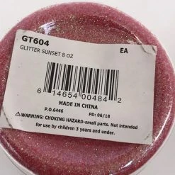 Mardi Gras Spot 8oz Glitter - Electric Sunset (Each) Party Supplies