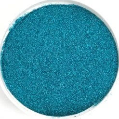 Mardi Gras Spot Party Supplies 8oz Glitter - Holographic Turquoise (Each)