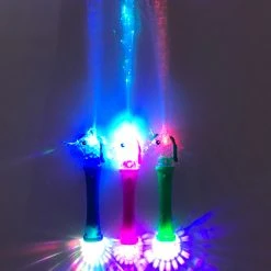 Mardi Gras Spot Unicorn Fiber Optic Wand Light-Ups 7 Mardi Gras Spot Unicorn Fiber Optic Wand Light-Ups