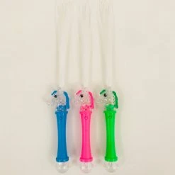 Mardi Gras Spot Unicorn Fiber Optic Wand Light-Ups
