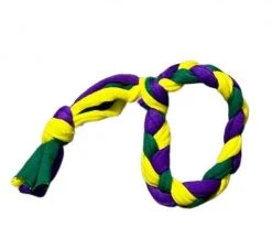 - No Manufacturer - The Theia - Braided Purple, Green And Gold Bracelets From Recycled T-Shirts (Each)