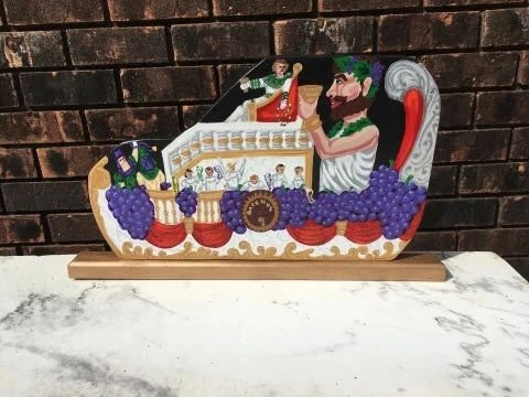 Plush Appeal, LLC Party Supplies Bacchus King Float 12" X 20" (Each) 3 Plush Appeal, LLC Party Supplies Bacchus King Float 12" X 20" (Each)