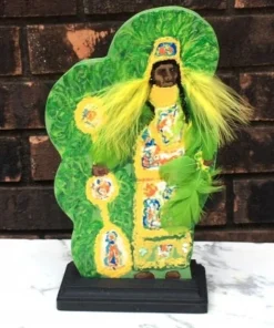 Plush Appeal, LLC Green Mardi Gras Indian (Each)