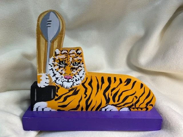 Plush Appeal, LLC LSU Tiger With National Championship Trophy (Each) Party Supplies 3 Plush Appeal, LLC LSU Tiger With National Championship Trophy (Each) Party Supplies