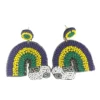 Sale Mardi Gras Rainbow Earrings (Pair) Gifts & Apparel 1 Sale Mardi Gras Rainbow Earrings (Pair) Gifts & Apparel