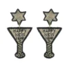 Plush Appeal, LLC Happy New Year Cheers Beaded Earrings (Pair) Gifts & Apparel