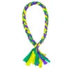 - No Manufacturer - The Athena - Purple, Green And Gold Braided Necklace From Recycled T-Shirts (Each) Gifts & Apparel 1 - No Manufacturer - The Athena - Purple, Green And Gold Braided Necklace From Recycled T-Shirts (Each) Gifts & Apparel
