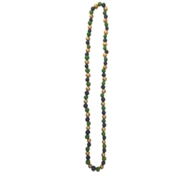 - No Manufacturer - The Demeter - Purple, Green And Yellow Necklace Made Of Natural, Biodegradable Materials (Each)