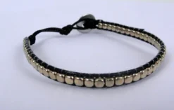 Sale Black And Gold Beaded Bracelet (Each) Gifts & Apparel