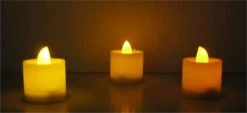 Sale LED Yellow Candle