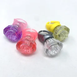 Mardi Gras Spot LED Pink Ring With White Lights Light-Ups