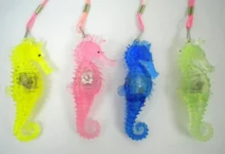 Plush Appeal, LLC Light-Ups LED Seahorse Necklace - 4 Assorted Colors