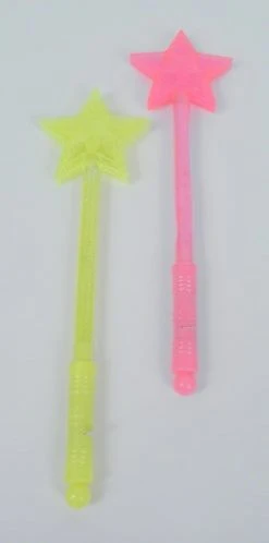 Mardi Gras Spot LED Star Wand With Multicolor Lights - 2 Colors