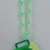 Mardi Gras Spot LED Shamrock Necklace (Each)