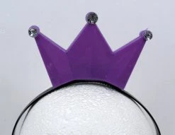 Mardi Gras Spot Purple Light-Up Headband Crown Light-Ups