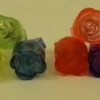 Mardi Gras Spot LED Rose Jelly Ring - Assorted Colors 1 Mardi Gras Spot LED Rose Jelly Ring - Assorted Colors