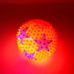 Mardi Gras Spot 2.5" Star Bounce Ball - Assorted Colors 18 Mardi Gras Spot 2.5