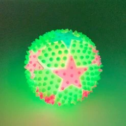 Mardi Gras Spot 2.5" Star Bounce Ball - Assorted Colors 19 Mardi Gras Spot 2.5