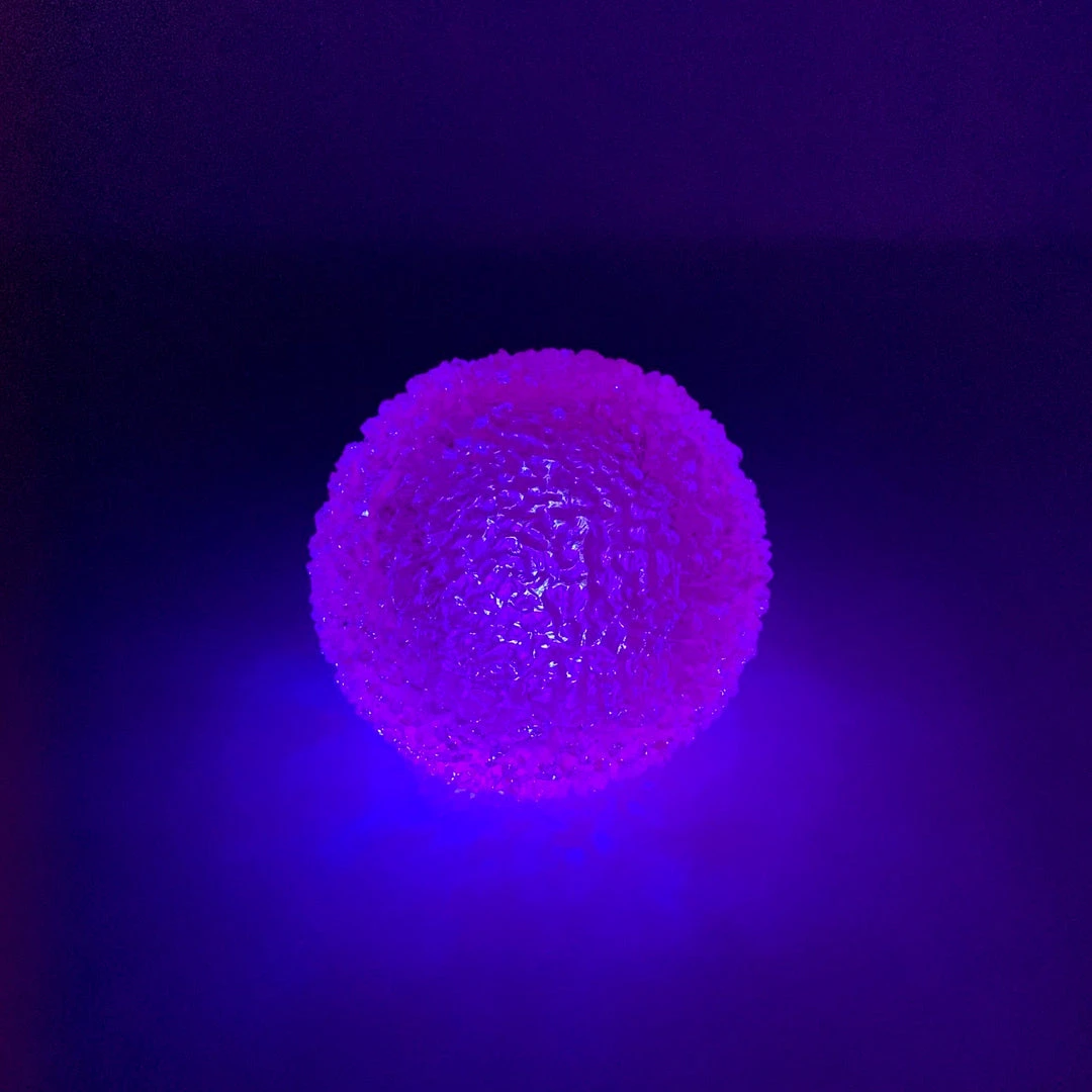 Mardi Gras Spot 2.5" LED Sponge Ball 4 Mardi Gras Spot 2.5" LED Sponge Ball