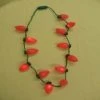Plush Appeal, LLC LED Hot Pink Bulb Necklace With 13 Bulbs