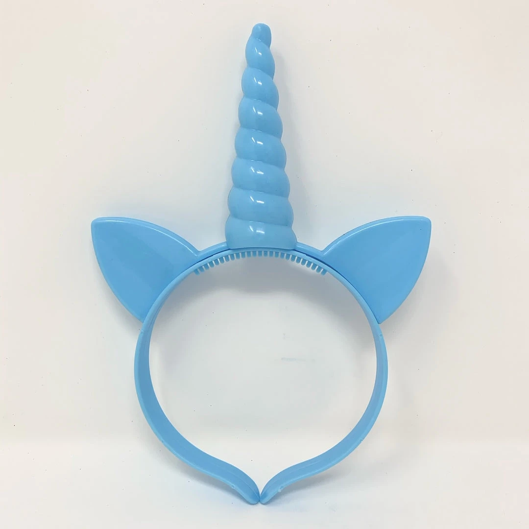 Mardi Gras Spot Light-Up Unicorn Headband - Assorted Colors 4 Mardi Gras Spot Light-Up Unicorn Headband - Assorted Colors