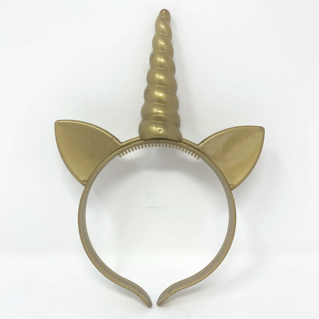 Mardi Gras Spot Light-Up Unicorn Headband - Assorted Colors 7 Mardi Gras Spot Light-Up Unicorn Headband - Assorted Colors