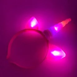 Mardi Gras Spot Light-Up Unicorn Headband - Assorted Colors 31 Mardi Gras Spot Light-Up Unicorn Headband - Assorted Colors