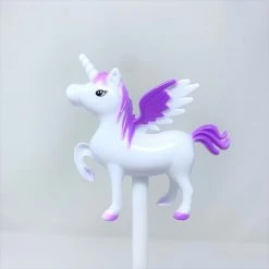 Mardi Gras Spot Unicorn Wand - Assorted Colors Light-Ups