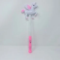 Mardi Gras Spot Unicorn Wand - Assorted Colors Light-Ups