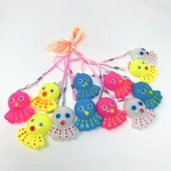 Mardi Gras Spot Light-Ups LED Octopus Necklace - Assorted Colors 9 Mardi Gras Spot Light-Ups LED Octopus Necklace - Assorted Colors
