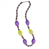 - No Manufacturer - LED Purple And Gold Football Necklace (Each)