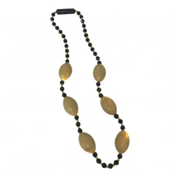 - No Manufacturer - Light-Ups LED Black And Gold Football Necklace (Each)