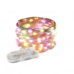 - No Manufacturer - Light-Ups 6' Purple, Green, Yellow LED Battery Operated Fairy Lights (Each)